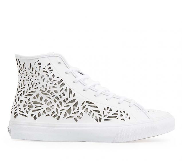 VANS | SK8-HI DECON (CUTOUT)| LEAVES/WHITE - Marks App Development Store