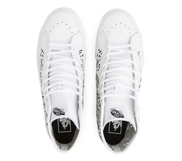 VANS | SK8-HI DECON (CUTOUT)| LEAVES/WHITE - Marks App Development Store