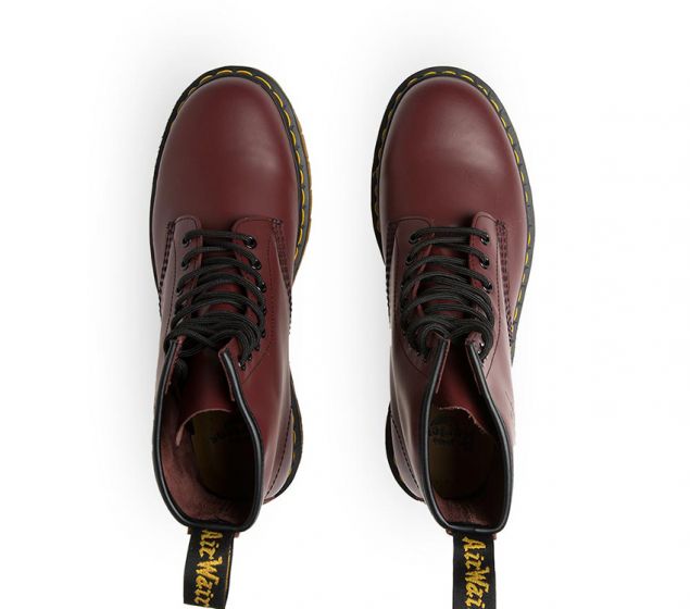 DR MARTENS | 1460Z DMC 8-EYE BOOT | CHERRY SMOOTH - Marks App Development Store