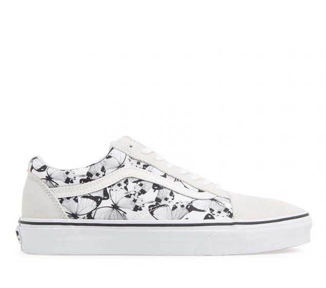 VANS | OLD SKOOL (BUTTERFLY) TRUE WHITE | BLACK - Marks App Development Store