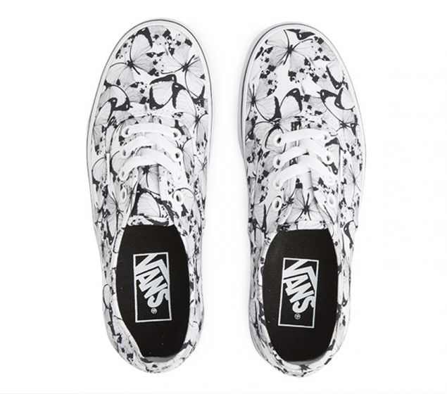 VANS | AUTHENTIC (BUTTERFLY) TRUE | WHITE / BLACK - Marks App Development Store