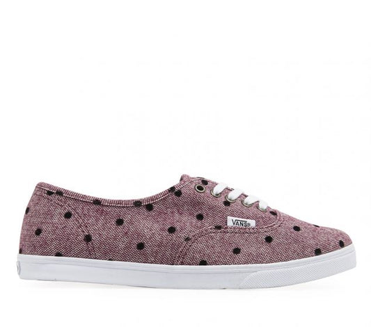 VANS |AUTHENTIC | LO PRO | BURGANDY/WHITE - Marks App Development Store
